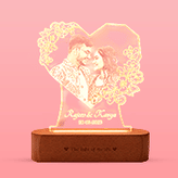 Personalised Photo lamps for Anniversary 